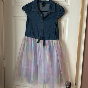 Girls Lilt Jean Tutu Dress size Large 14.5/16.5
